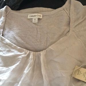 Coldwater Creek light sweater